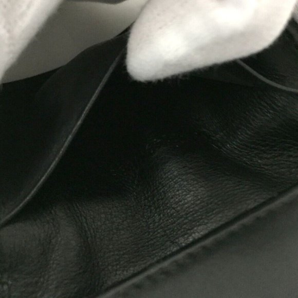 743129S Gucci Key Case G Logo 6 Ring Black Leather - Picture 8 of 9